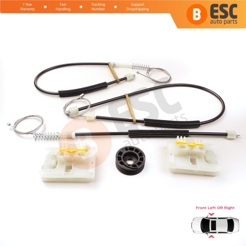 Window Regulator Repair Set Front Door for Ford Ranger PX TKE 2011-2022 Mazda BT50 UP UR 2011-2020 AB392123201