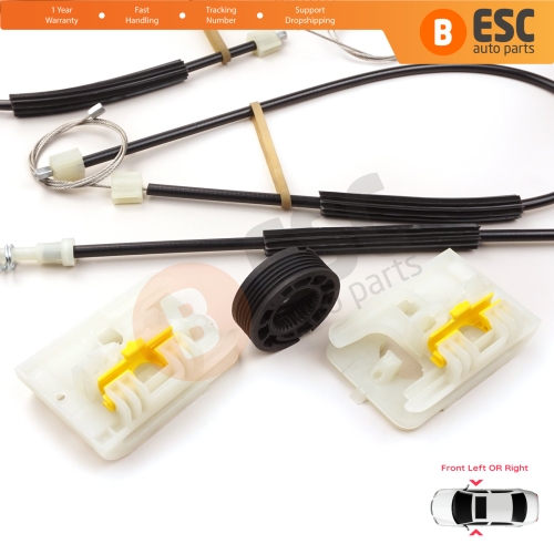 Window Regulator Repair Set Front Door for Ford Ranger PX TKE 2011-2022 Mazda BT50 UP UR 2011-2020 AB392123201