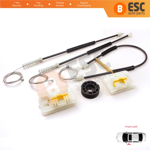 Window Regulator Repair Set Front Left Door for Ford Focus MK3 C346 2010-2019 4/5 Door BM51A23201  