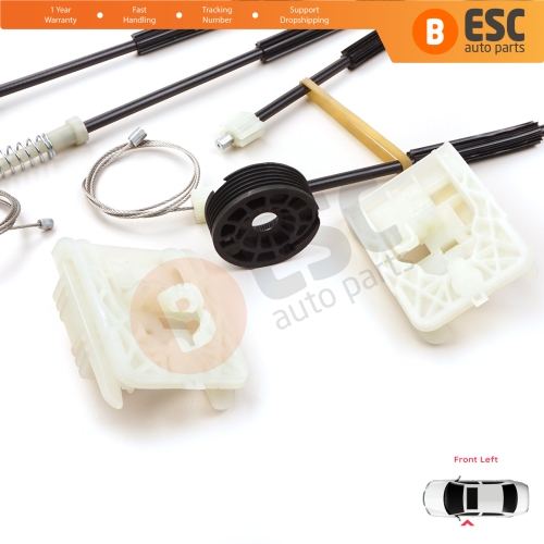 Window Regulator Repair Set Front Left Door for Ford Focus MK3 C346 2010-2019 4/5 Door BM51A23201  