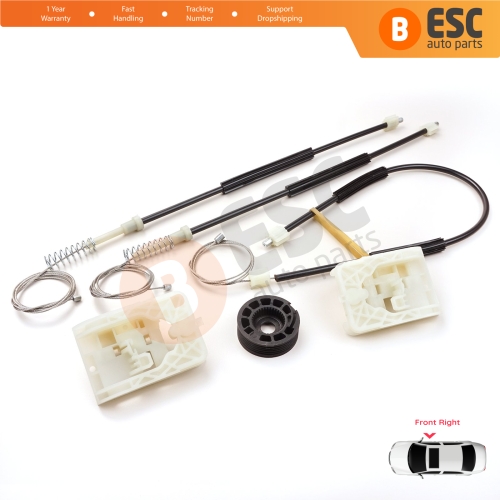 Window Regulator Repair Set Front Right Door for Ford Focus MK3 C346 2010-2019 4/5 Door BM5Z5423200