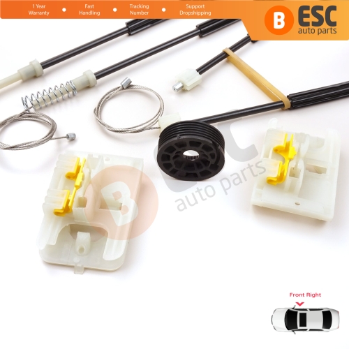 Window Regulator Repair Set Front Right Door for Ford Focus MK3 C346 2010-2019 4/5 Door BM5Z5423200
