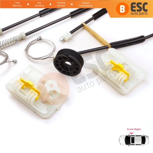 Window Regulator Repair Set Front Right Door for Ford Focus MK3 C346 2010-2019 4/5 Door BM5Z5423200