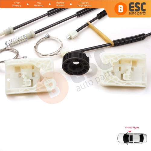 Window Regulator Repair Set Front Right Door for Ford Focus MK3 C346 2010-2019 4/5 Door BM5Z5423200