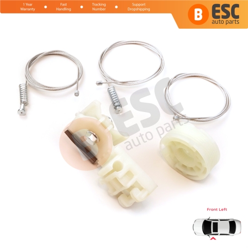 Window Regulator Repair Set Front Left Door for Hyundai Tucson MK3 TL TLE 2015-2023 82471D3011