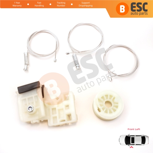 Window Regulator Repair Set Front Left Door for Hyundai Tucson MK3 TL TLE 2015-2023 82471D3011