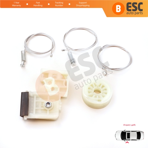 Window Regulator Repair Set Front Left Door for Hyundai Tucson MK3 TL TLE 2015-2023 82471D3011