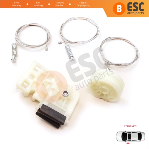 Window Regulator Repair Set Front Left Door for Hyundai Tucson MK3 TL TLE 2015-2023 82471D3011