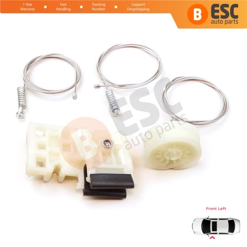 Window Regulator Repair Set Front Left Door for Hyundai Tucson MK3 TL TLE 2015-2023 82471D3011