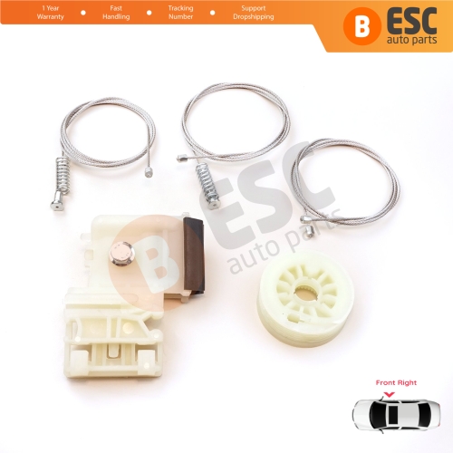 Window Regulator Repair Set Front Right for Hyundai Tucson MK3 TL TLE 2015-2023 82481D3011