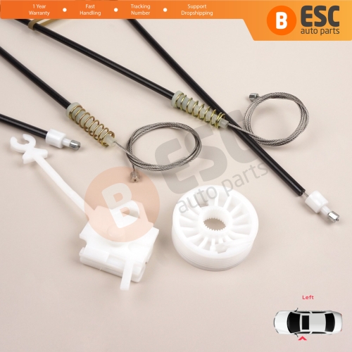 Window Regulator Repair Set Left Door for Iveco Stralis MK1 EuroCargo EuroTech EuroTrakker Truck 504040989