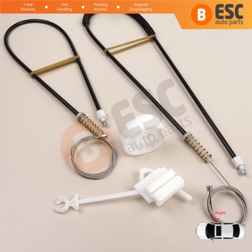 Window Regulator Repair Set Right Door for Iveco Stralis MK1 EuroCargo EuroTech EuroTrakker Truck 504040988