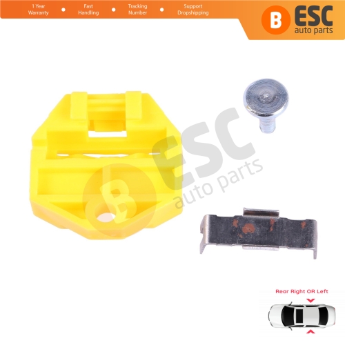 Window Regulator Repair Clips Rear for Opel Astra G Mercedes E Class W210 S210 Saab 9-3 MK1 900 NG A2107301646 90521877
