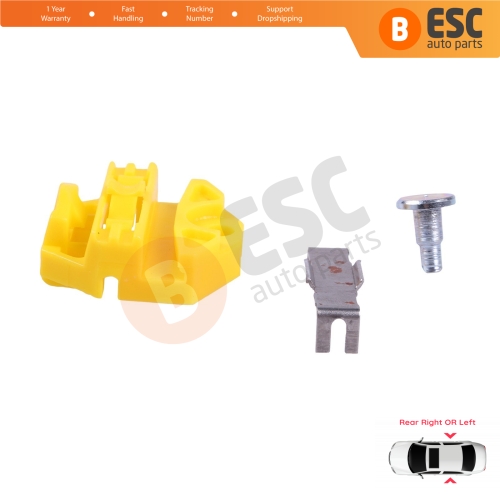 Window Regulator Repair Clips Rear for Opel Astra G Mercedes E Class W210 S210 Saab 9-3 MK1 900 NG A2107301646 90521877