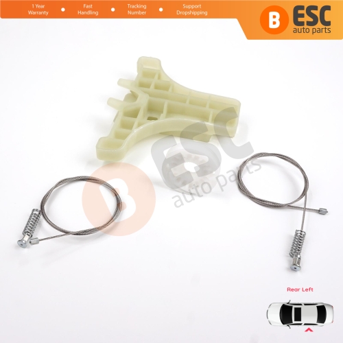 Power Window Regulator Repair Set Rear Left for Kia Sportage MK3 SL 2010-2015 834713W000