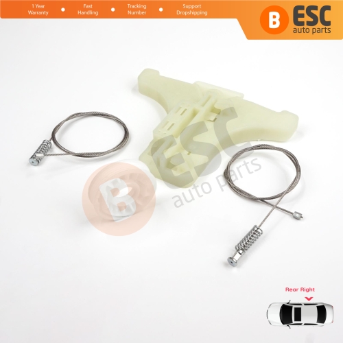 Power Window Regulator Repair Set Rear Right for Kia Sportage MK3 SL 2010-2015  834813W000