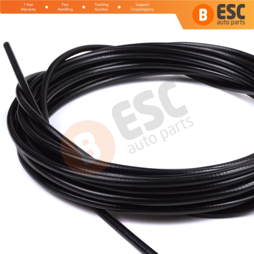 Window Regulator Cable Protection Hose Exterior Diameter 6 mm  Length 10 meter for Universal Car Models