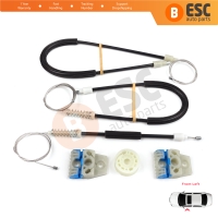 Power Window Regulator Repair Kit Front Left for VW Passat B7 362 365 2010-2014 CC A32 A33 2011-2020 3AA837755