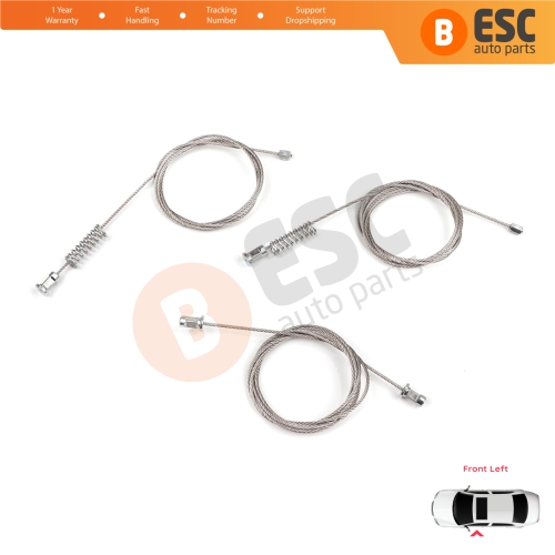 Power Window Regulator Repair Kit Front Left Door for VW Golf MK8 CD1 DA1 CG5 DB5 2019-2024 5-Door 5H0837401E