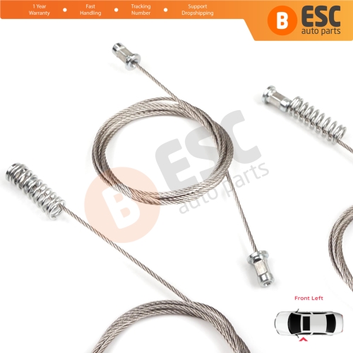 Power Window Regulator Repair Kit Front Left Door for VW Golf MK8 CD1 DA1 CG5 DB5 2019-2024 5-Door 5H0837401E