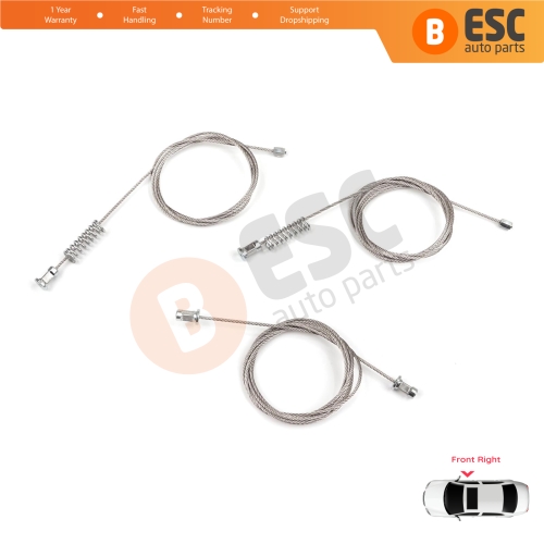 Power Window Regulator Repair Kit Front Right Door for VW Golf MK8 CD1 DA1 CG5 DB5 2019-2024 5-Door 5H0837402E