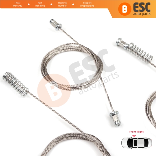 Power Window Regulator Repair Kit Front Right Door for VW Golf MK8 CD1 DA1 CG5 DB5 2019-2024 5-Door 5H0837402E