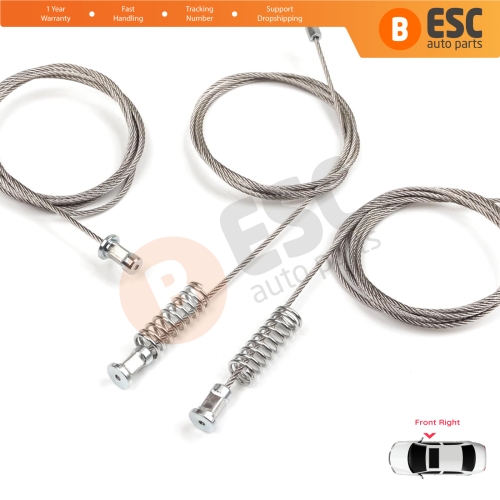 Power Window Regulator Repair Kit Front Right Door for VW Golf MK8 CD1 DA1 CG5 DB5 2019-2024 5-Door 5H0837402E