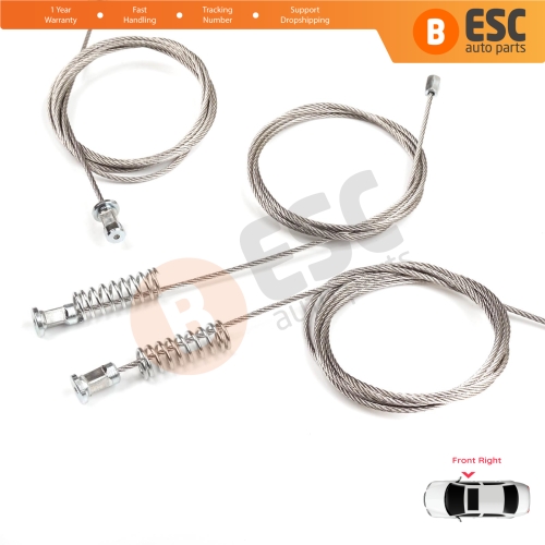 Power Window Regulator Repair Kit Front Right Door for VW Golf MK8 CD1 DA1 CG5 DB5 2019-2024 5-Door 5H0837402E