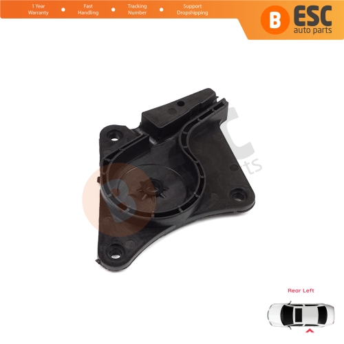 Window Regulator Motor Repair Wheel Pulley House Rear Left for VW New Beetle 1Y7 2-Door Cabriolet Convertible CC 2003-2010 1Y0898291