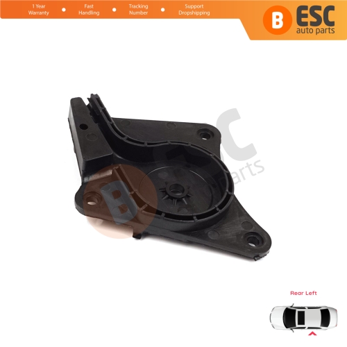 Window Regulator Motor Repair Wheel Pulley House Rear Left for VW New Beetle 1Y7 2-Door Cabriolet Convertible CC 2003-2010 1Y0898291