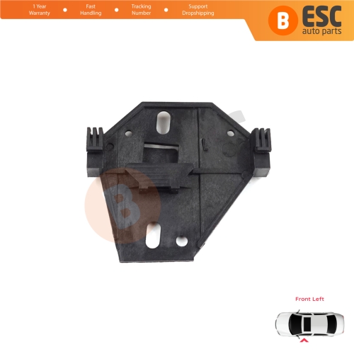 Window Regulator Repair Clips Bracket Front Left for VW Transporter T4 MK4 Eurovan Caravelle 1990-2003 7D0959801