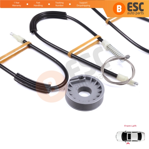 Window Regulator Repair Set Left Door for Mitsubishi Colt CZC Cabriolet RG 2006-2009 98031403