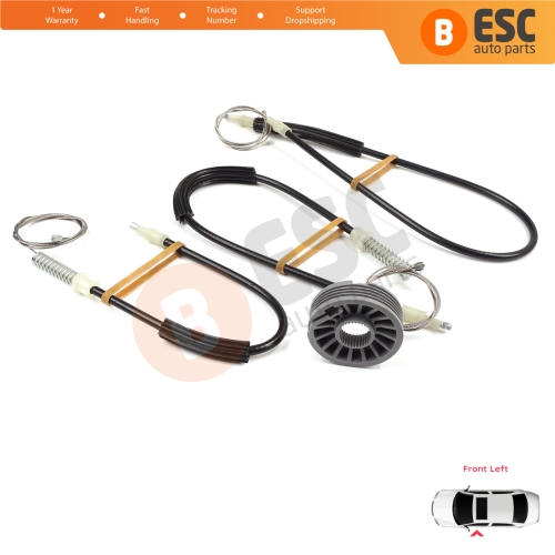 Window Regulator Repair Set Left Door for Mitsubishi Colt CZC Cabriolet RG 2006-2009 98031403