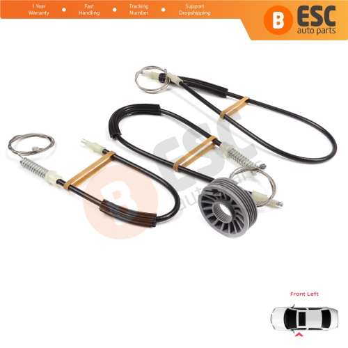 Window Regulator Repair Set Left Door for Mitsubishi Colt CZC Cabriolet RG 2006-2009 98031403