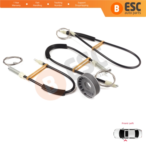 Window Regulator Repair Set Left Door for Mitsubishi Colt CZC Cabriolet RG 2006-2009 98031403