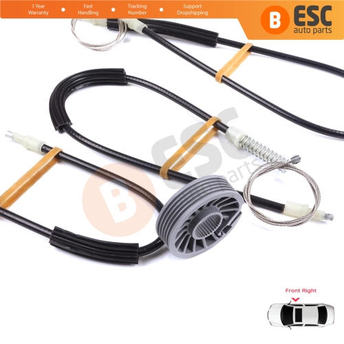 Window Regulator Repair Set Right Door for Mitsubishi Colt CZC Cabriolet RG 2006-2009 98031402