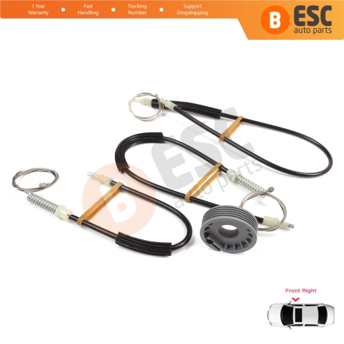 Window Regulator Repair Set Right Door for Mitsubishi Colt CZC Cabriolet RG 2006-2009 98031402