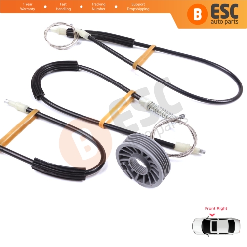 Window Regulator Repair Set Right Door for Mitsubishi Colt CZC Cabriolet RG 2006-2009 98031402