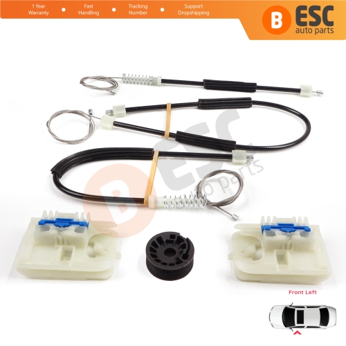 Window Regulator Repair Set Front Left Door for VW Golf MK7 5G 2012-2021 4/5 Door 5G4837461