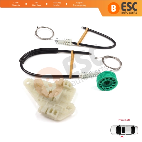 Window Regulator Repair Set Front Left Door for Honda City MK4 GD GE Jazz MK2 2001-2008 72250SAAJ02