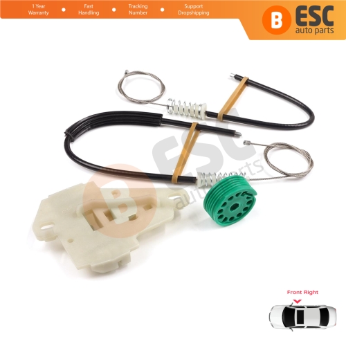 Window Regulator Repair Set Front Right Door for Honda City MK4 GD GE Jazz MK2 2001-2008 72210SAAJ02