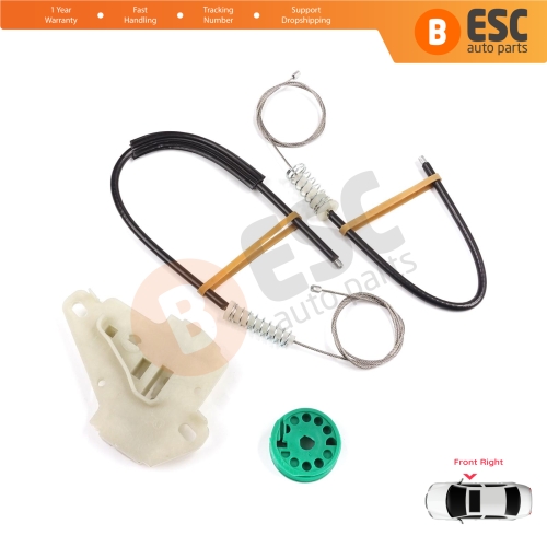 Window Regulator Repair Set Front Right Door for Honda City MK4 GD GE Jazz MK2 2001-2008 72210SAAJ02