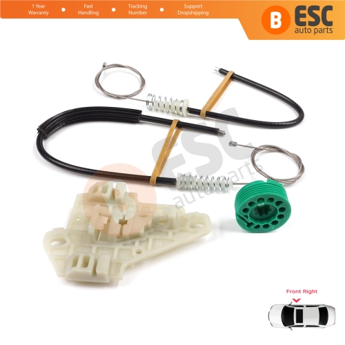 Window Regulator Repair Set Front Right Door for Honda City MK4 GD GE Jazz MK2 2001-2008 72210SAAJ02