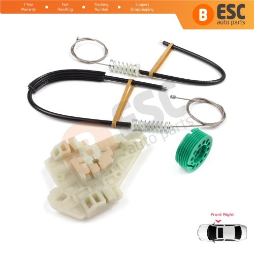 Window Regulator Repair Set Front Right Door for Honda City MK4 GD GE Jazz MK2 2001-2008 72210SAAJ02