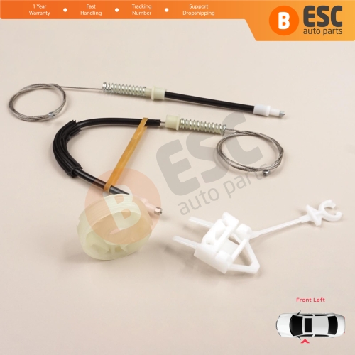 Window Regulator Repair Set Front Left Door for Alfa Romeo 156 932 1996-2007 4/5 Door 60672278