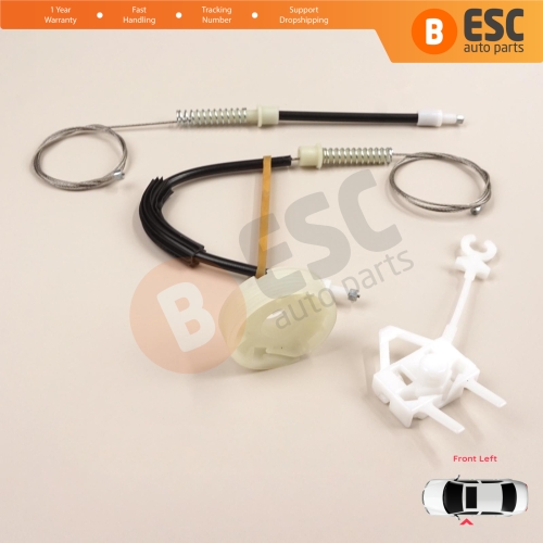 Window Regulator Repair Set Front Left Door for Alfa Romeo 156 932 1996-2007 4/5 Door 60672278