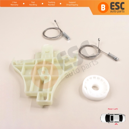 Window Regulator Repair Set Rear Left Door for Ford Mondeo MK2 MK3 4/5 Door 1996-2007 1S71F27001B