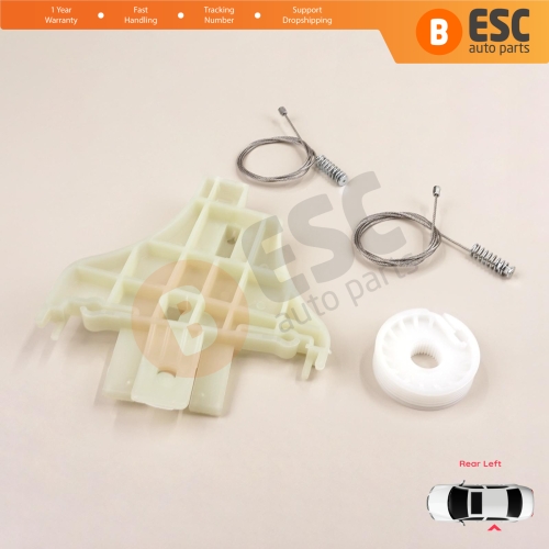 Window Regulator Repair Set Rear Left Door for Ford Mondeo MK2 MK3 4/5 Door 1996-2007 1S71F27001B