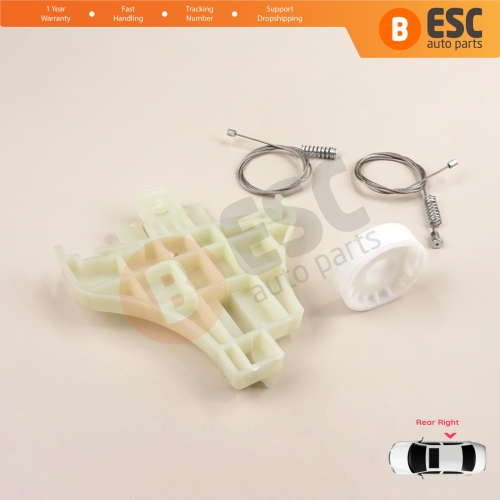 Window Regulator Repair Set Rear Right Door for Ford Mondeo MK2 MK3 4/5 Door 1996-2007 1S71F27000B