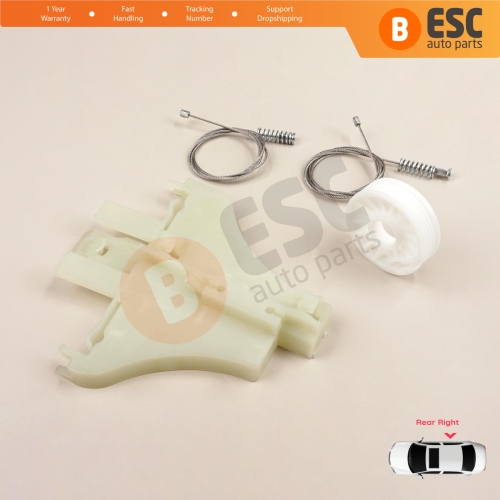 Window Regulator Repair Set Rear Right Door for Ford Mondeo MK2 MK3 4/5 Door 1996-2007 1S71F27000B